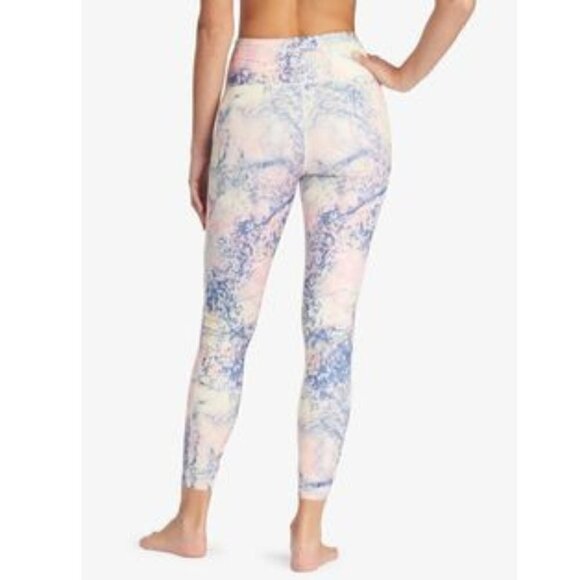 Roxy Womens Kaileo High Waisted Ankle Length Workout Leggings Large - Picture 4 of 14